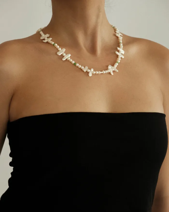 The Regal Verde Necklace 001 MYJN ATELIER Necklaces