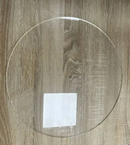 Transparent Acrylic Base without Holes Resinarthub Earrings