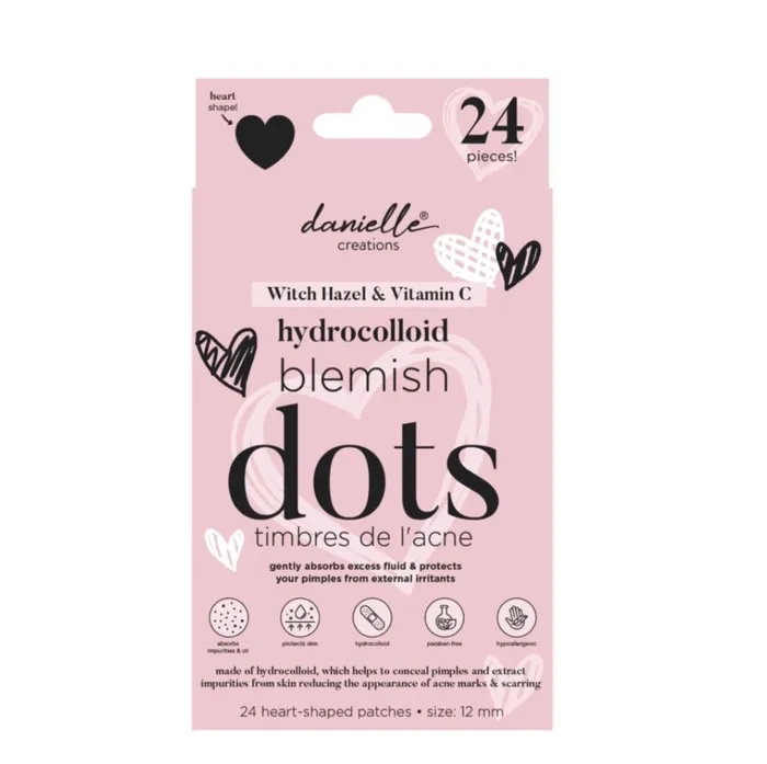 Upper Canada Soap Necklaces Heart Blemish Dots Witch Hazel Vitamin C