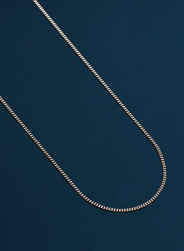 Waterproof 15 Cuban 316L Silver Stainless Steel Chain for Men WE ARE ALL SMITH Necklaces