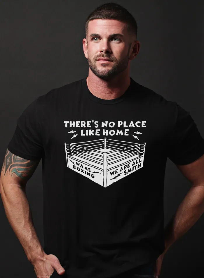 WE ARE ALL SMITH Earrings No Place Like Home Boxing Short sleeve tshirt