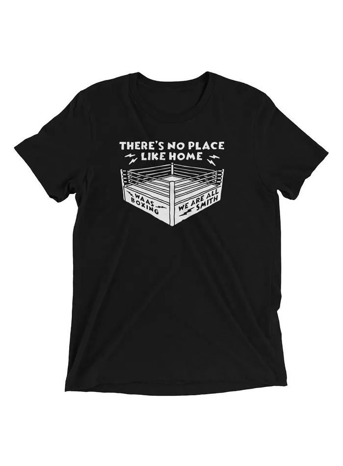 WE ARE ALL SMITH Earrings No Place Like Home Boxing Short sleeve tshirt