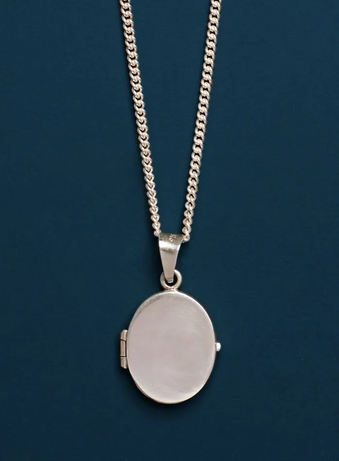 WE ARE ALL SMITH Necklaces Custom engraved Mens Locket Necklace