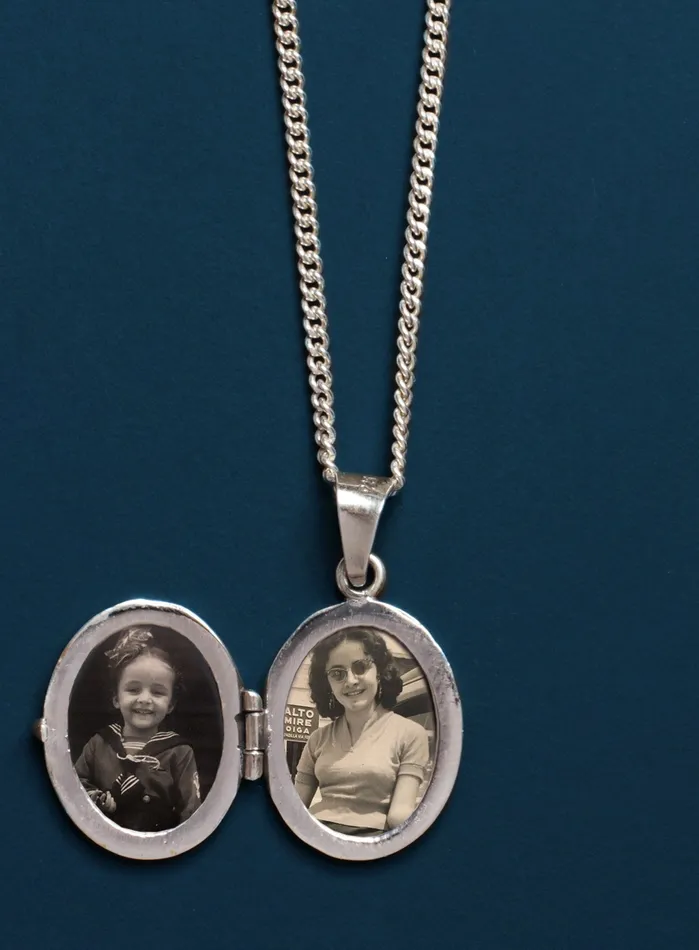 WE ARE ALL SMITH Necklaces Custom engraved Mens Locket Necklace