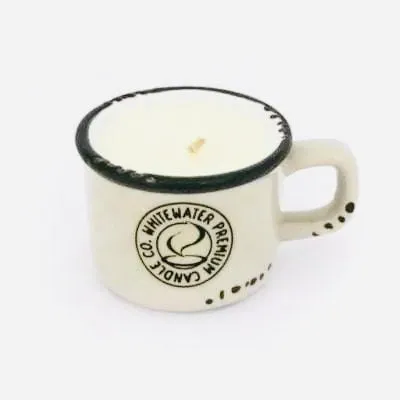 Whitewater Premium Candle Co Earrings Espresso Mug Candle