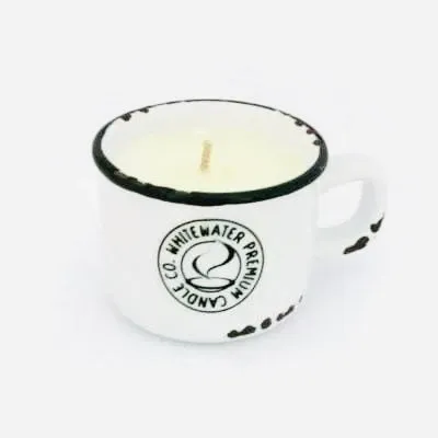 Whitewater Premium Candle Co Earrings Espresso Mug Candle