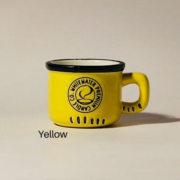 Whitewater Premium Candle Co Earrings Espresso Mug Candle