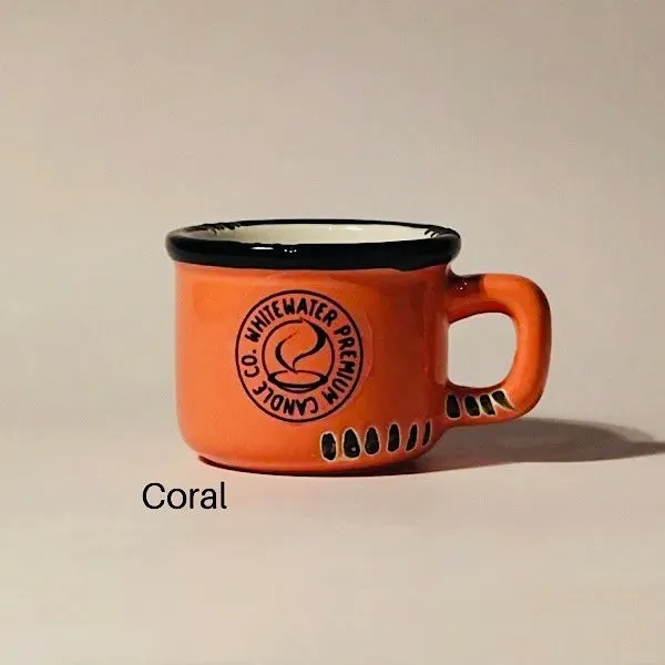Whitewater Premium Candle Co Earrings Espresso Mug Candle