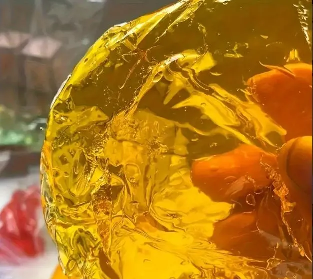 Yellow Candle Jelly Wax100g RESIN ART HUB Earrings