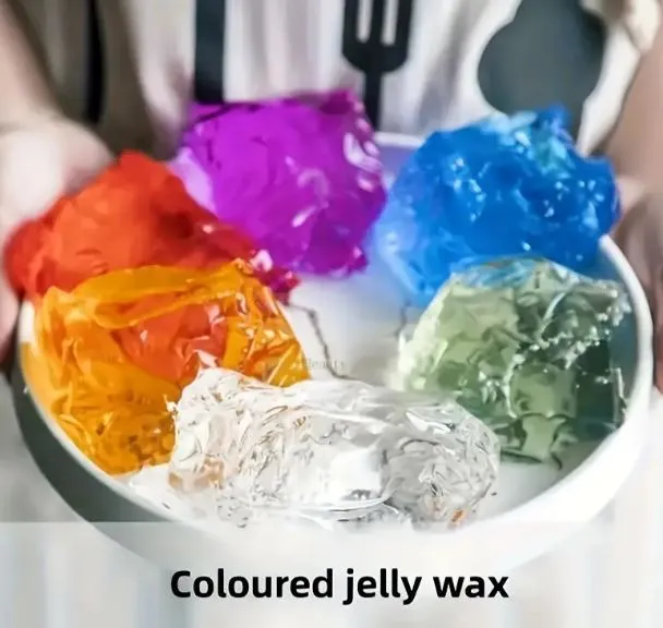 Yellow Candle Jelly Wax100g RESIN ART HUB Earrings
