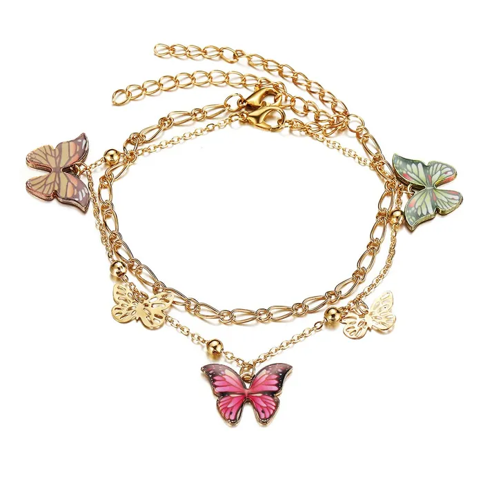 Yellow Chimes Anklets for Women and Girls Fashion Golden Anklets for Women Gold Plated Layered Chain With Butterfly Anklets Payal for Women Birthday Gift For Girls and Women Yellow Chimes Earrings Yellow Chimes Anklets for Women and Girls Fashion Golden Anklets for Women Gold Plated Layered Chain With Butterfly Anklets Payal for Women Birthday Gift For Girls and Women Yellow Chimes Earrings