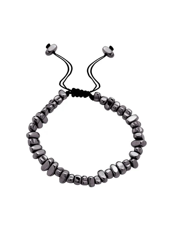 Yellow Chimes Bracelets Beads Bracelet Adjustable Iron Gallstone Bracelet for Men Stylish Accessory Black One Size Yellow Chimes Bracelets Beads Bracelet Adjustable Iron Gallstone Bracelet for Men Stylish Accessory Black One Size