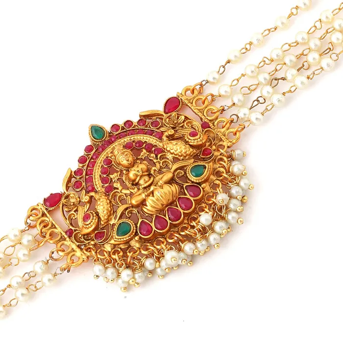 Yellow Chimes Bracelets Yellow Chimes Jewellery Set for Women Gold Plated Beads Drop Designed Bridal Choker Necklace Set for Women and Girls Style6 Yellow Chimes Bracelets Yellow Chimes Jewellery Set for Women Gold Plated Beads Drop Designed Bridal Choker Necklace Set for Women and Girls Style6