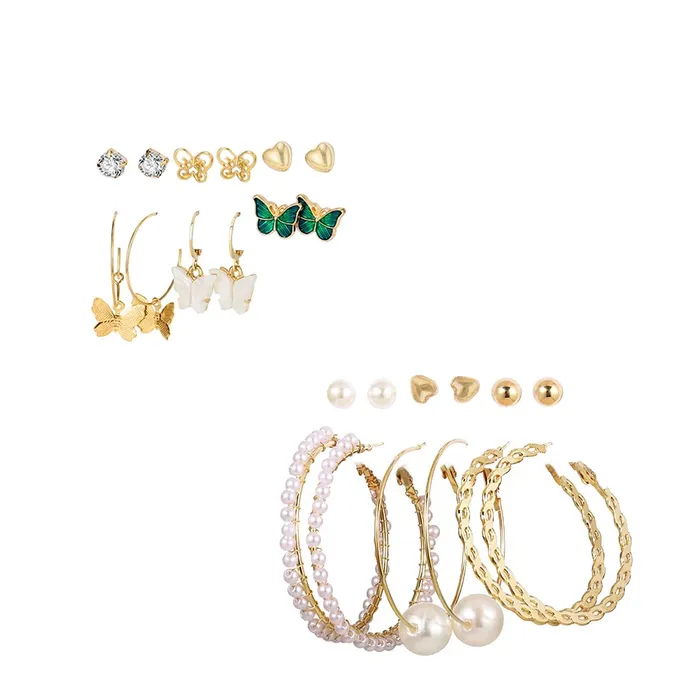 Yellow Chimes Earrings for Women and Girls Fashion White Pearl Hoops Set Gold Plated Combo of 12 Pairs Stud Hoop Earring Set Birthday Gift for girls and women Anniversary Gift for Wife Yellow Chimes Necklaces Yellow Chimes Earrings for Women and Girls Fashion White Pearl Hoops Set Gold Plated Combo of 12 Pairs Stud Hoop Earring Set Birthday Gift for girls and women Anniversary Gift for Wife Yellow Chimes Necklaces
