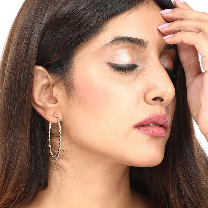 Yellow Chimes Earrings for Women and Girls Fashion White Pearl Hoops Set Gold Plated Combo of 12 Pairs Stud Hoop Earring Set Birthday Gift for girls and women Anniversary Gift for Wife Yellow Chimes Necklaces