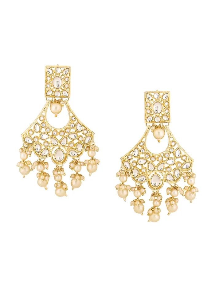 Yellow Chimes Earrings for Women Gold Toned Kundan Studded Multilayer Pearl Drop Dangler Earrings for Women and Girls Yellow Chimes Necklaces Yellow Chimes Earrings for Women Gold Toned Kundan Studded Multilayer Pearl Drop Dangler Earrings for Women and Girls Yellow Chimes Necklaces