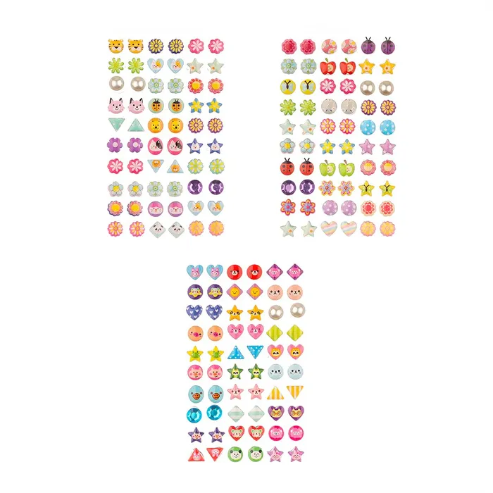Yellow Chimes Earrings Melbees by Yellow Chimes Ear Stickers for Kids Multicolor Multi Designed Ear Stickers Birthday Gift for Kids and Girls Yellow Chimes Earrings Melbees by Yellow Chimes Ear Stickers for Kids Multicolor Multi Designed Ear Stickers Birthday Gift for Kids and Girls
