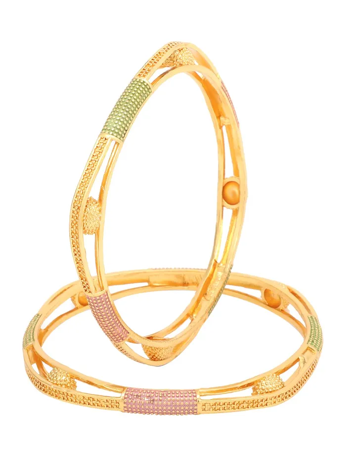 Yellow Chimes Earrings Yellow Chimes Bangles for Women Gold Toned Meenakari Touch Traditional Bangles for Women and Girls Yellow Chimes Earrings Yellow Chimes Bangles for Women Gold Toned Meenakari Touch Traditional Bangles for Women and Girls