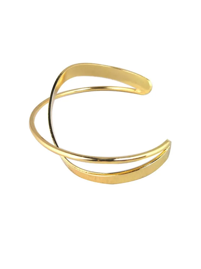 Yellow Chimes Earrings Yellow Chimes Bracelet For Women Gold Toned Sophisticated Kada Bracelet For Women and Girls