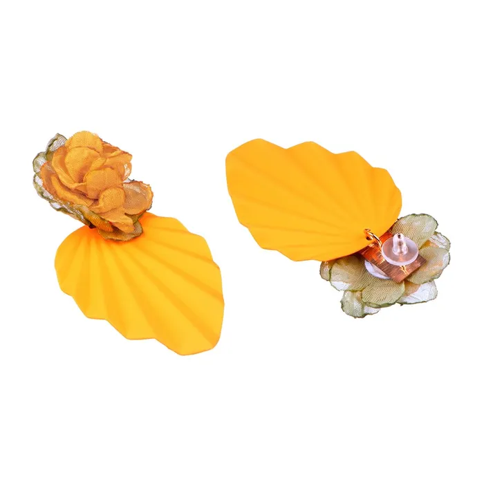 Yellow Chimes Earrings Yellow Chimes Earrings for Women and Girls Drop Earrings for WomenOrange Drop Earrings for Girls Birthday Gifts for Women Anniversary Gift For Wife