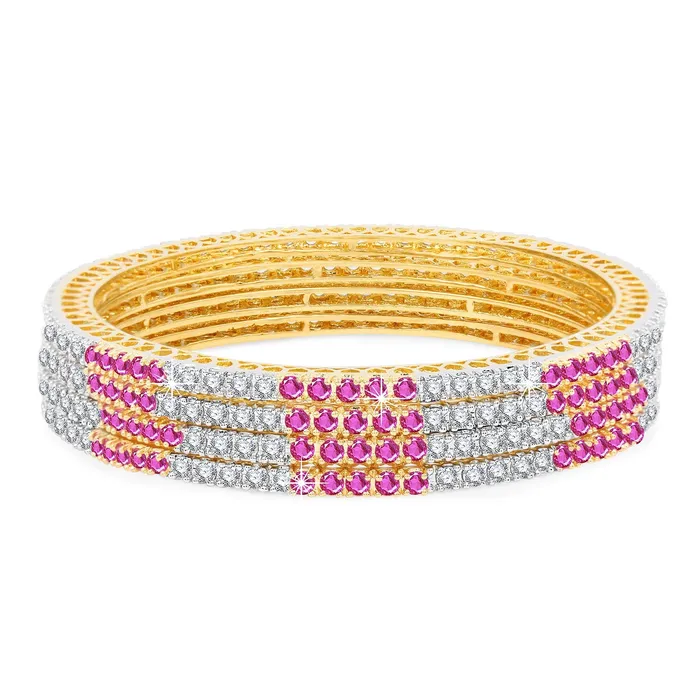 Yellow Chimes Earrings Yellow Chimes Elegant Pink ADAmerican Diamond Studded 18k Gold Plated Classic 4 PCs Handcrafted Bangles Set for Women Girls 26 Yellow Chimes Earrings Yellow Chimes Elegant Pink ADAmerican Diamond Studded 18k Gold Plated Classic 4 PCs Handcrafted Bangles Set for Women Girls 26