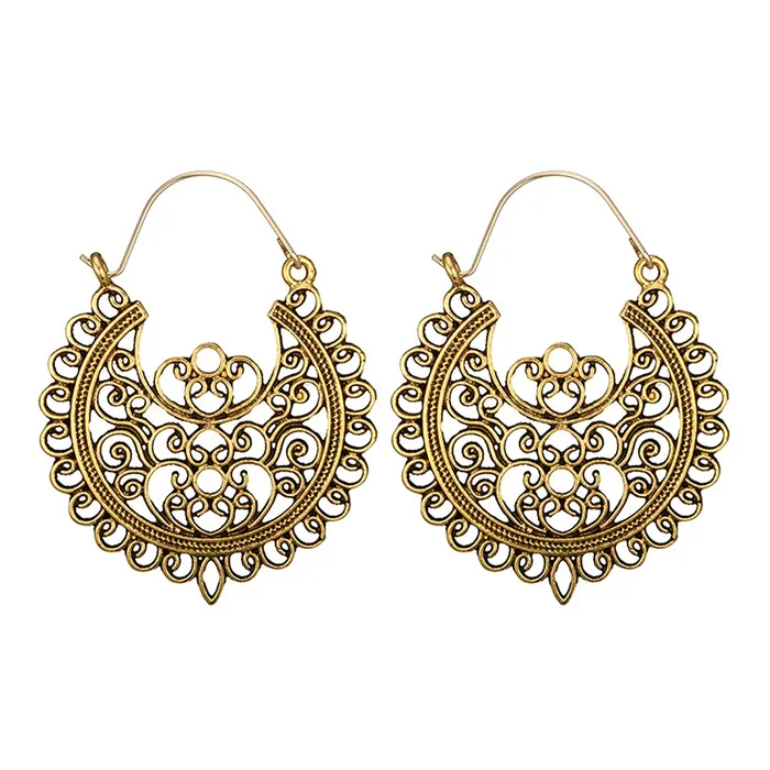 Yellow Chimes Earrings Yellow Chimes Oxidized Fashion Party ware Gold Plated Alloy Chandbali Earring for Women and Girls Yellow Chimes Earrings Yellow Chimes Oxidized Fashion Party ware Gold Plated Alloy Chandbali Earring for Women and Girls