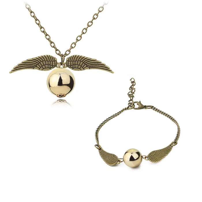 Yellow Chimes Harry Potter Accessories for Girls Pendant Bracelets Set Harry Potter Snitch Ball with Wings Pendant Bracelets for Boys and Girls Unisex Yellow Chimes Rings Yellow Chimes Harry Potter Accessories for Girls Pendant Bracelets Set Harry Potter Snitch Ball with Wings Pendant Bracelets for Boys and Girls Unisex Yellow Chimes Rings