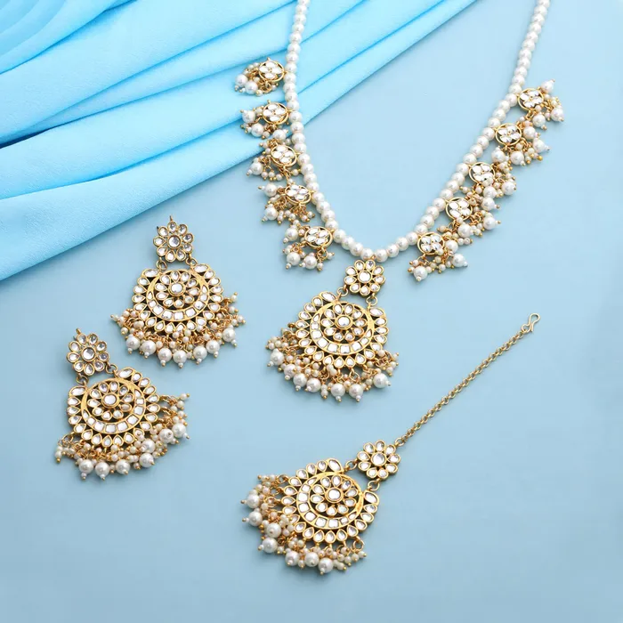 Yellow Chimes Jewellery Set for Women and Girls Crystal Jewellery Set for Women Rose Gold Plated Choker Necklace Set Birthday Gift for girls and women Anniversary Gift for Wife Yellow Chimes Earrings