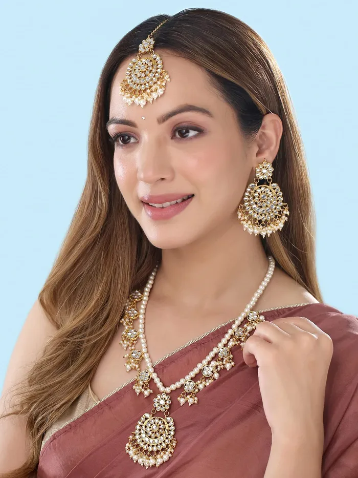 Yellow Chimes Jewellery Set for Women and Girls Crystal Jewellery Set for Women Rose Gold Plated Choker Necklace Set Birthday Gift for girls and women Anniversary Gift for Wife Yellow Chimes Earrings