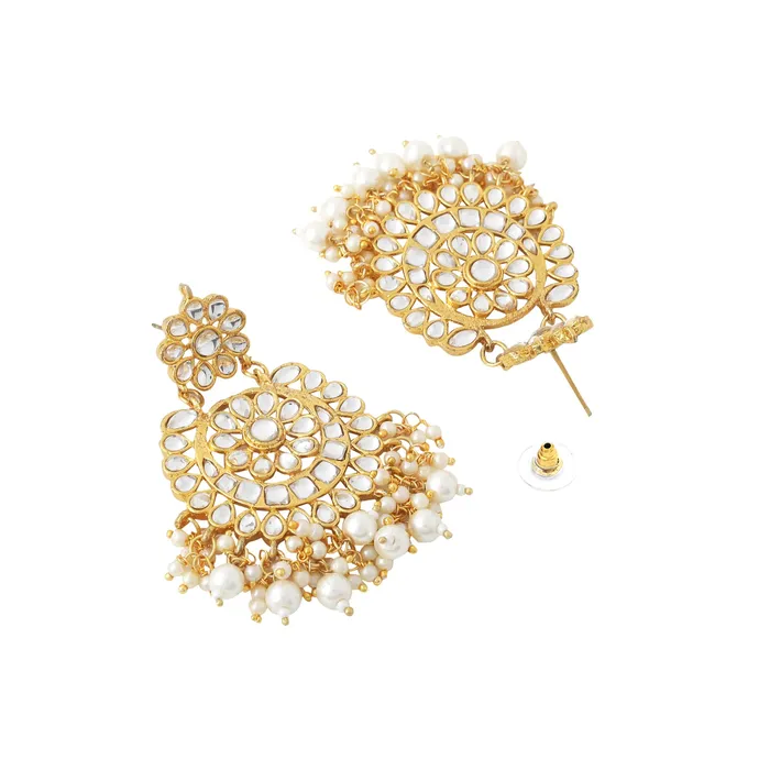 Yellow Chimes Jewellery Set for Women and Girls Crystal Jewellery Set for Women Rose Gold Plated Choker Necklace Set Birthday Gift for girls and women Anniversary Gift for Wife Yellow Chimes Earrings
