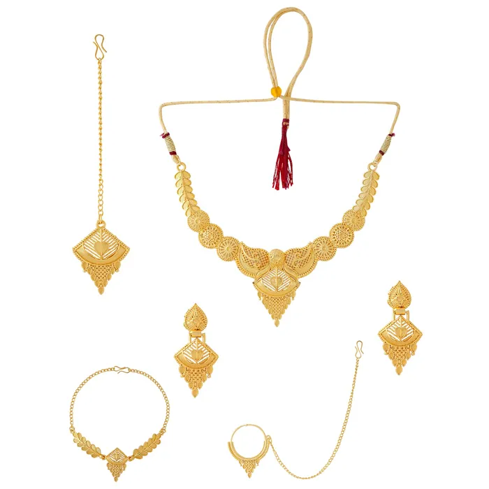 Yellow Chimes Jewellery Set for Women and Girls Gold Necklace Set for Women Gold Toned Bridal Designed Choker Necklace Set Birthday Gift for girls and women Anniversary Gift for Wife Yellow Chimes Necklaces Yellow Chimes Jewellery Set for Women and Girls Gold Necklace Set for Women Gold Toned Bridal Designed Choker Necklace Set Birthday Gift for girls and women Anniversary Gift for Wife Yellow Chimes Necklaces