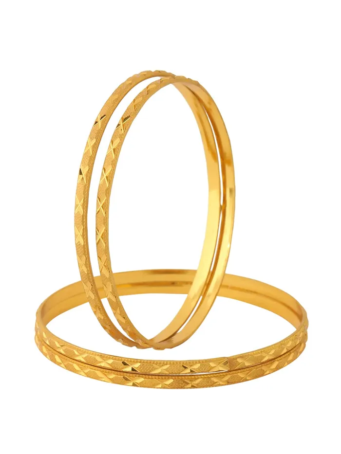 Yellow Chimes Necklaces Yellow Chimes Bangles for Women Gold Toned Set of 4 Pcs Dialy Wear Bangles for Women and Girls Yellow Chimes Necklaces Yellow Chimes Bangles for Women Gold Toned Set of 4 Pcs Dialy Wear Bangles for Women and Girls