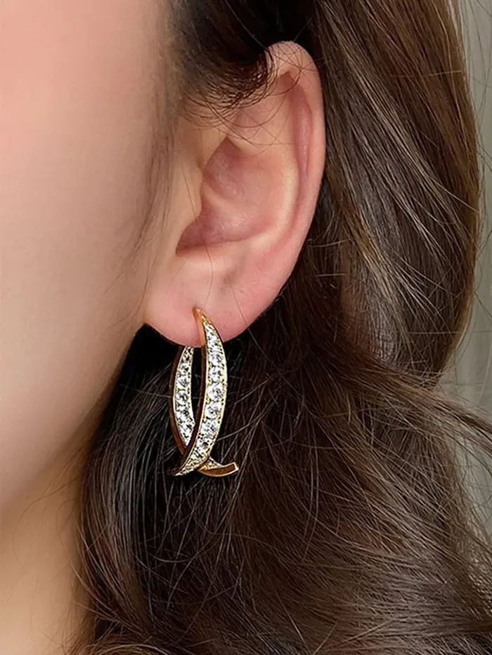 Yellow Chimes Necklaces Yellow Chimes Earrings for Women and Girls Drop Earrings for Girls Gold Plated Crystal Studded Layered Drop Earrings Birthday Gift for girls and women Anniversary Gift for Wife