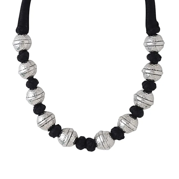 Yellow Chimes Necklaces Yellow Chimes Necklace Silver Oxidised Beads Long Adjustable Vintage Traditional Necklace For Women and Girls NK 3 Yellow Chimes Necklaces Yellow Chimes Necklace Silver Oxidised Beads Long Adjustable Vintage Traditional Necklace For Women and Girls NK 3