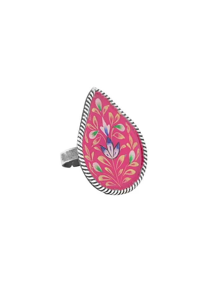Yellow Chimes Oxidised Rings for Women Multicolor Meenakari Hand Painted Silver Oxidised Ring Adjustable Finger Rings for Women and Girls RG 2 Adjustable Yellow Chimes Earrings Yellow Chimes Oxidised Rings for Women Multicolor Meenakari Hand Painted Silver Oxidised Ring Adjustable Finger Rings for Women and Girls RG 2 Adjustable Yellow Chimes Earrings