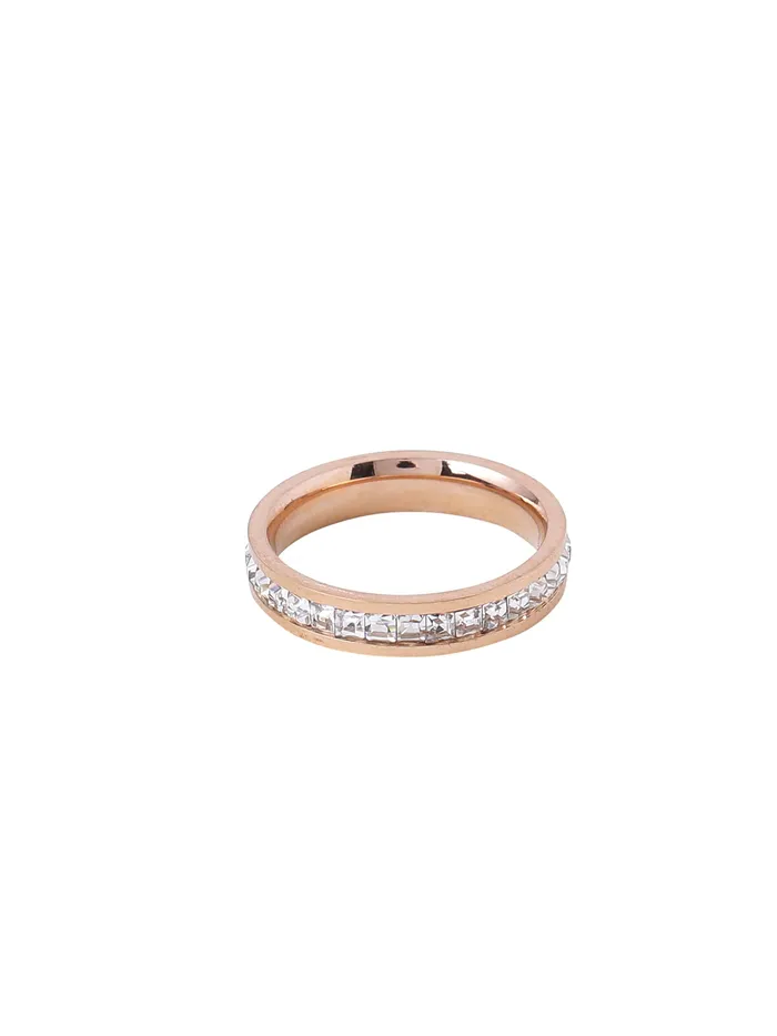 Yellow Chimes Rings for Women and Girls Crystal Ring Rose Gold Plated Crystal Studded Finger Ring for WomenBirthday Gift For girls and women Anniversary Gift for Wife Yellow Chimes Necklaces
