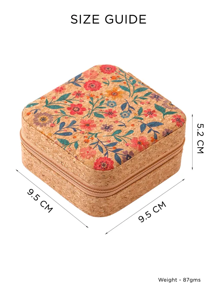 Yellow Chimes Rings Yellow Chimes Jewelry Box Organisers Portable Makeup Jewelry Storage PU Leather Multicolor 95cm