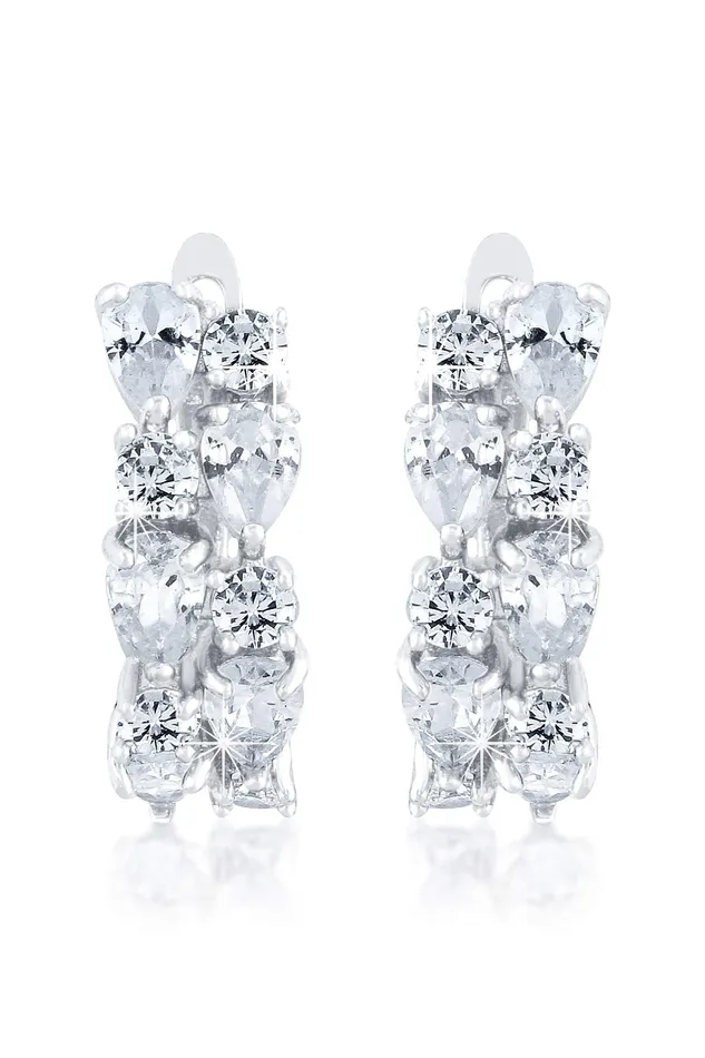 Yellow Chimes Sparkling Colors Flowerets Vine Swiss CZ 18K Silver Plated Clip On Earrings For Women And Girls Yellow Chimes Bracelets Yellow Chimes Sparkling Colors Flowerets Vine Swiss CZ 18K Silver Plated Clip On Earrings For Women And Girls Yellow Chimes Bracelets
