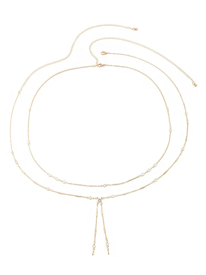 Yellow Chimes Waist Chain For Women Gold Toned Double Layer Waist Chain For Women and Girls Yellow Chimes Earrings Yellow Chimes Waist Chain For Women Gold Toned Double Layer Waist Chain For Women and Girls Yellow Chimes Earrings