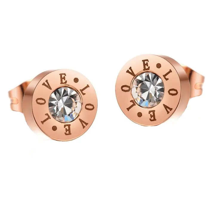 Yellow Chimes Western Style Stainless Steel Never Fading Love Designer Earrings for Women Girls Rose Gold Yellow Chimes Earrings Yellow Chimes Western Style Stainless Steel Never Fading Love Designer Earrings for Women Girls Rose Gold Yellow Chimes Earrings