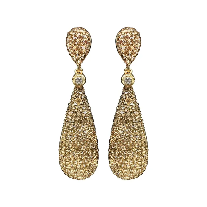Yellow Chimes Yellow Chimes Golden Crystal Dangler Fancy Earrings for Women and Girls Necklaces Yellow Chimes Yellow Chimes Golden Crystal Dangler Fancy Earrings for Women and Girls Necklaces