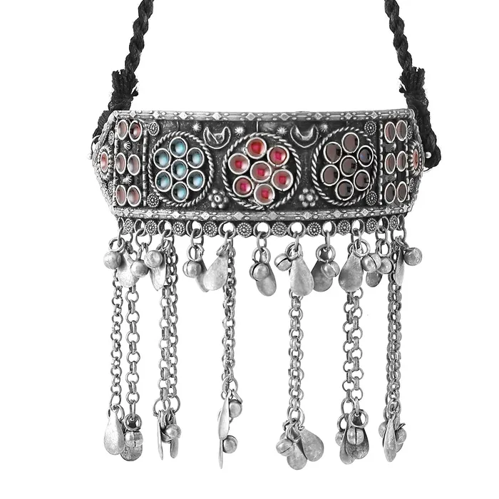 Yellow Chimes Yellow Chimes Necklace Silver Oxidised Beads Long Adjustable Vintage Traditional Necklace For Women and Girls NK 6 Necklaces Yellow Chimes Yellow Chimes Necklace Silver Oxidised Beads Long Adjustable Vintage Traditional Necklace For Women and Girls NK 6 Necklaces