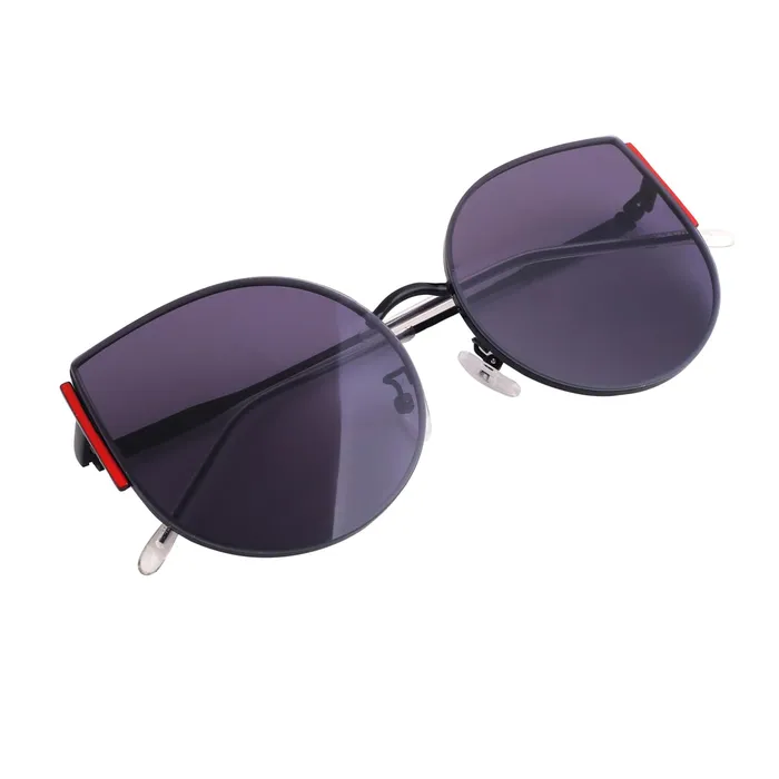 Yellow Chimes Yellow Chimes Round Shaped Sunglasses for Women Sunglasses Girls Women Sunglasses for Women Stylish 100 UV 400 Protection with Case Pack of 1 Small Necklaces