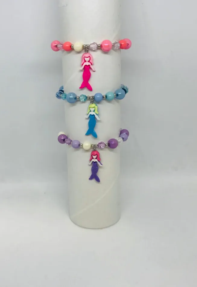 Zibbers Bracelets Mermaid Bead Bracelet Assorted Zibbers Bracelets Mermaid Bead Bracelet Assorted